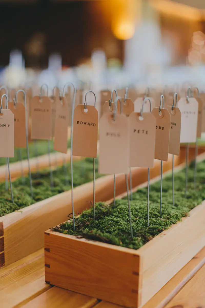 Bringing The Outside In Wedding Tables