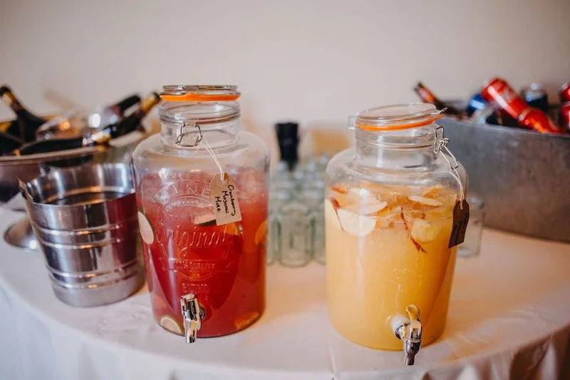 Kilner Cocktails Wedding Drinks