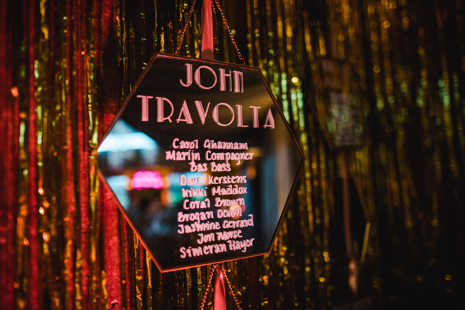 disco wedding theme