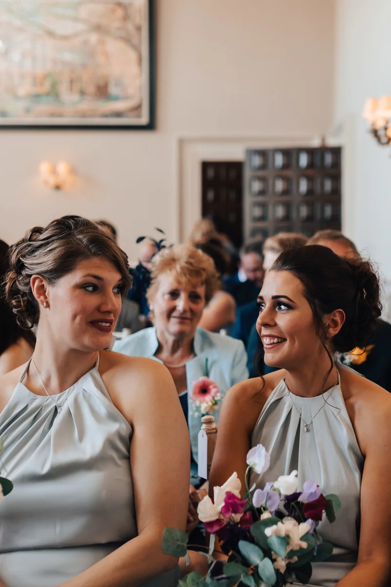 Bridesmaids Ceremony Flowers