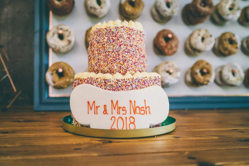 Wedding Cake Colourful Fun