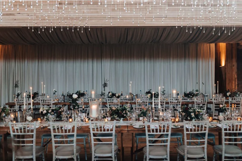 Tables Banquet Style Wedding