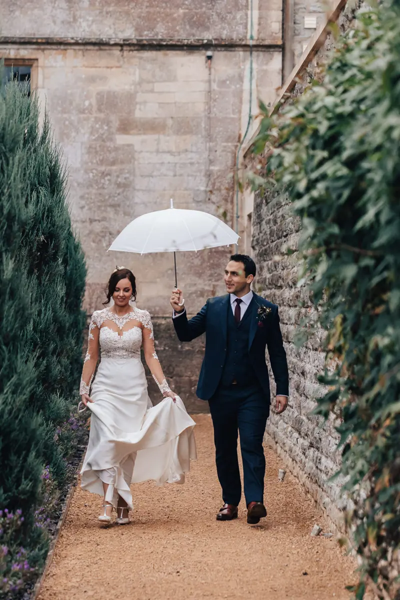 Rain Outdoor Wedding Uk