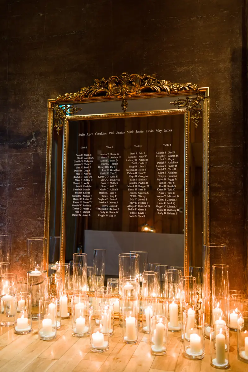 Candlelight Winter Wedding