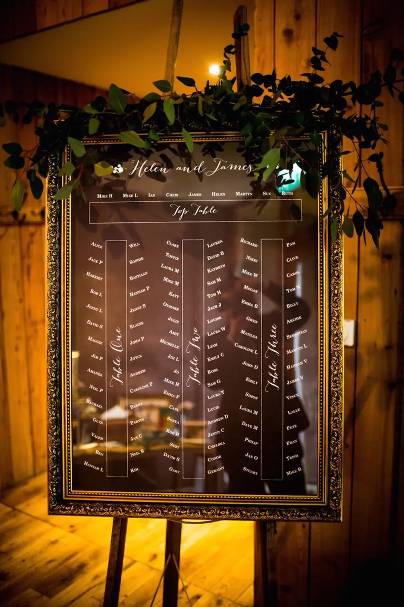 Tableplan Mirror Styling