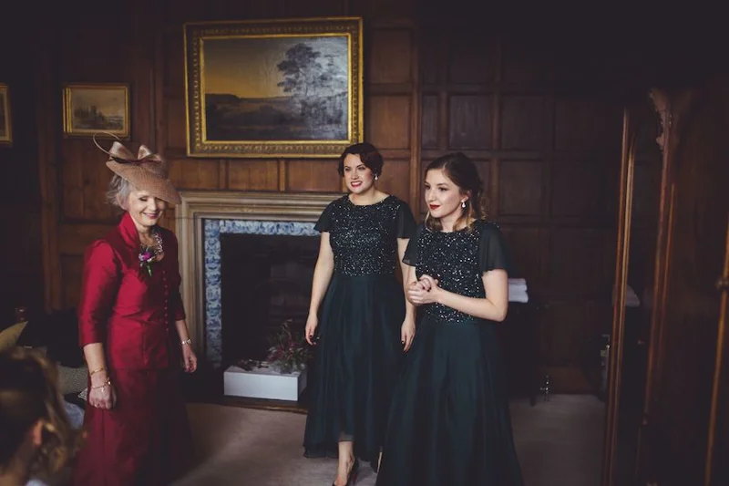 Christmas Wedding Bridesmaids