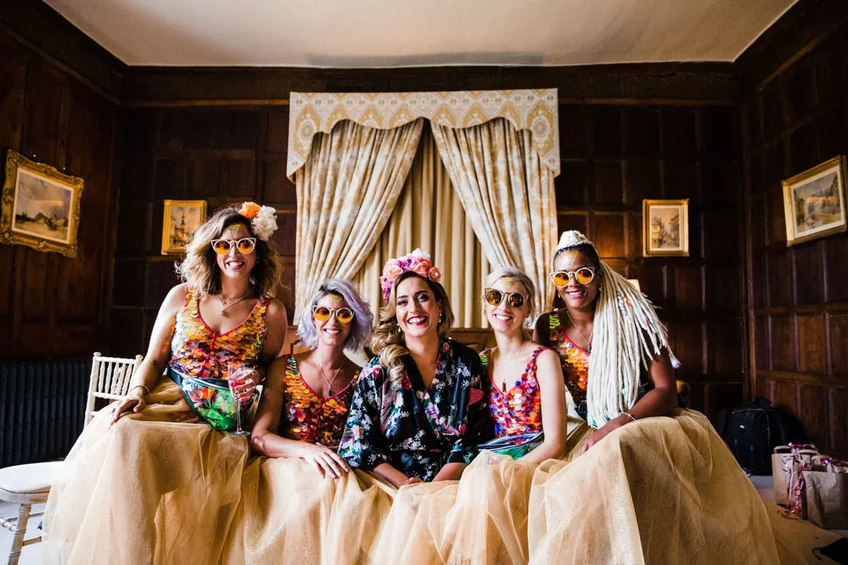 TTWWR Festival Wedding Style Sequins Glitter