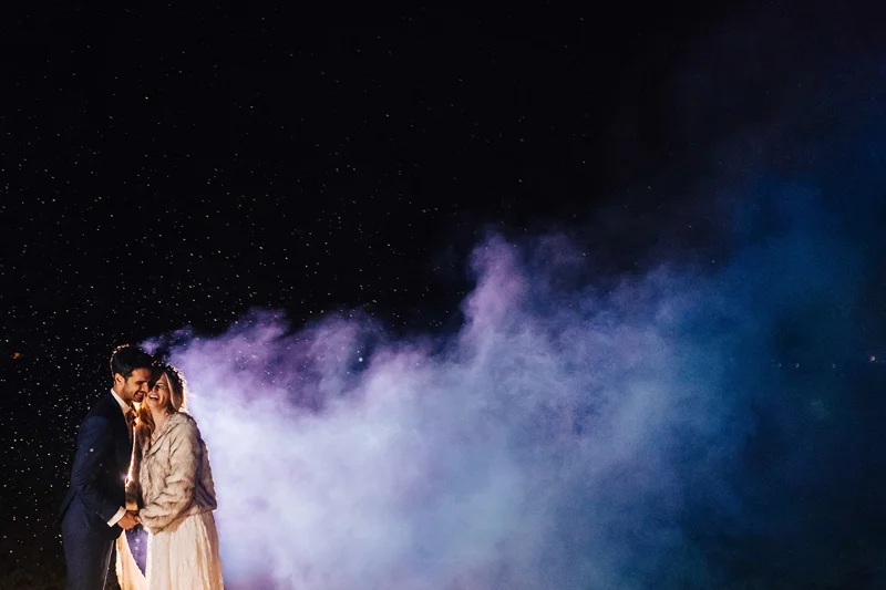 Autumn Wedding Bride Coat