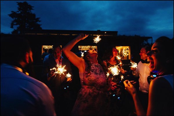 Jamesfear Sparklers Outdoor Wedding Fun