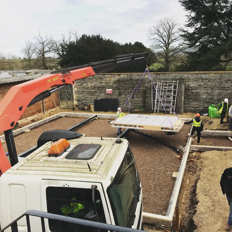 Elmorecourt Building Works 1