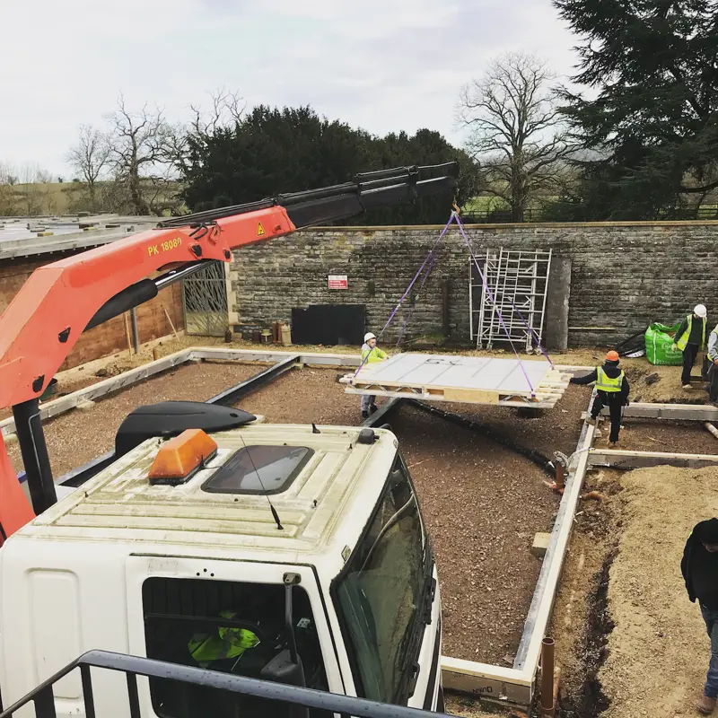 Elmorecourt Building Works 1