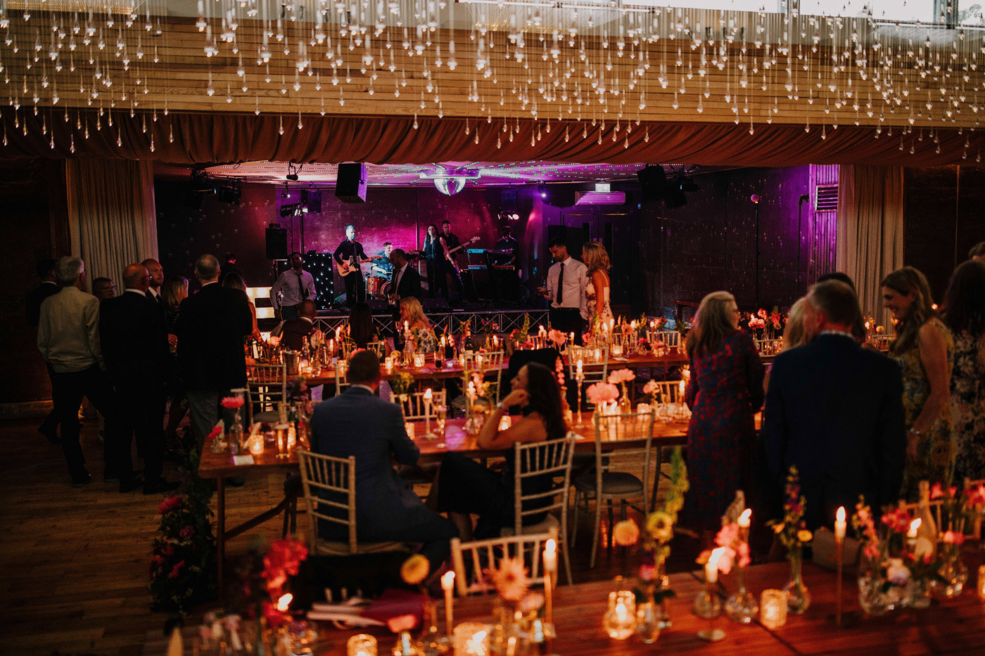 Romantic Wedding Reception