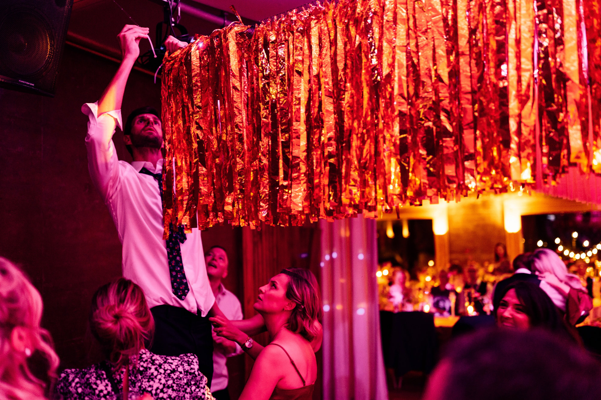 Fun Retro Disco Wedding