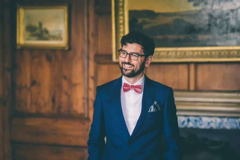 Mens Wedding Bowtie