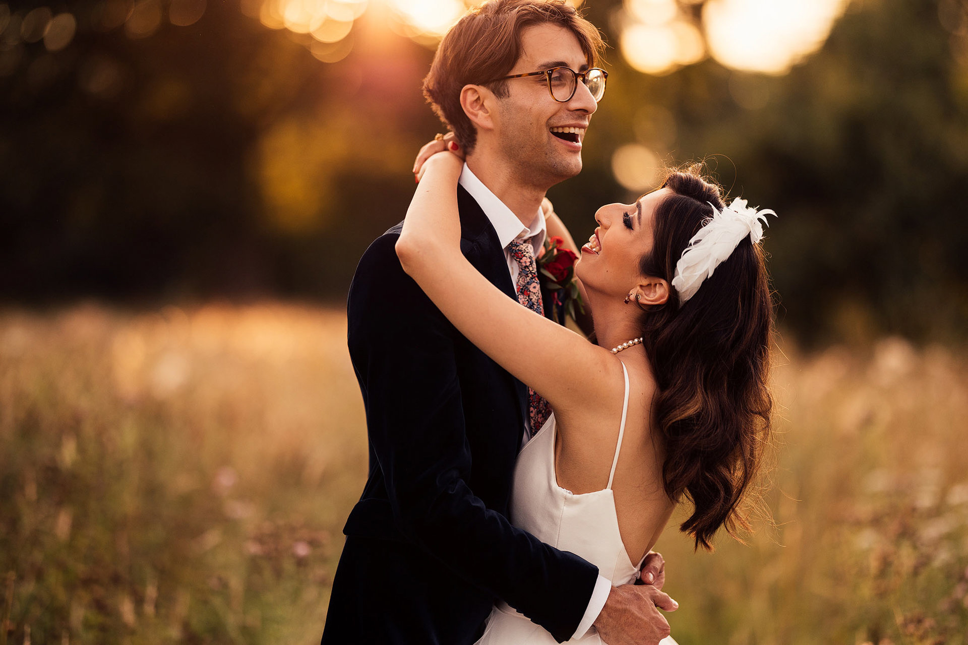 Romantic Wedding Photo