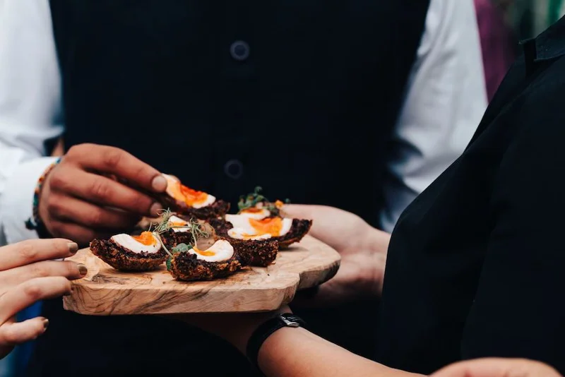 Wedding Food Canapes Scotchegg
