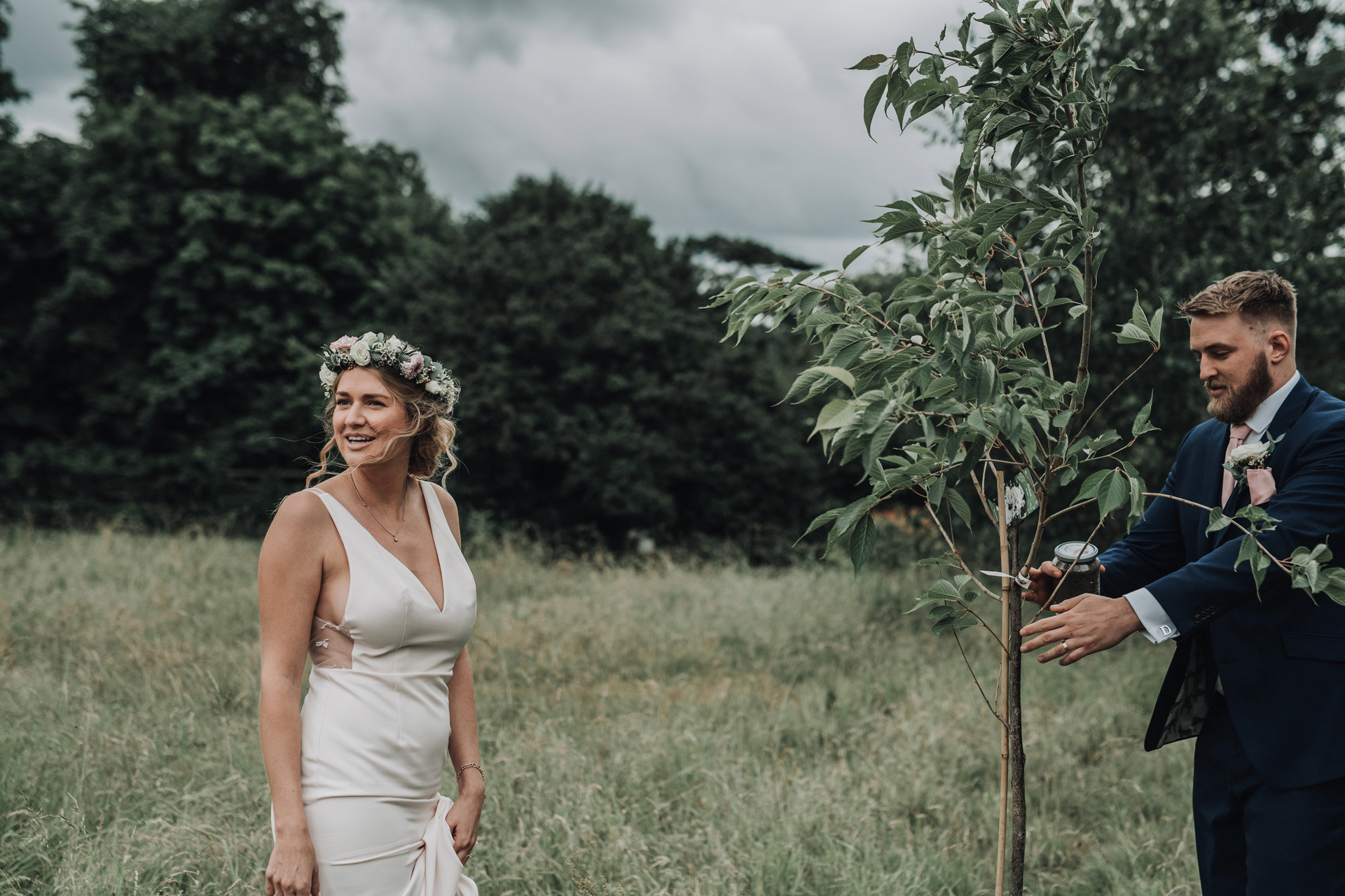 Tree Planting Wedding