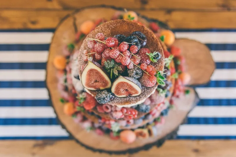 Summer Wedding Cake