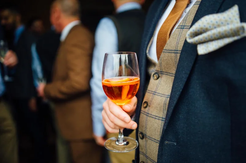 Men Tweed Wedding Style