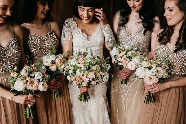 Spring Wedding Pinks Sequins