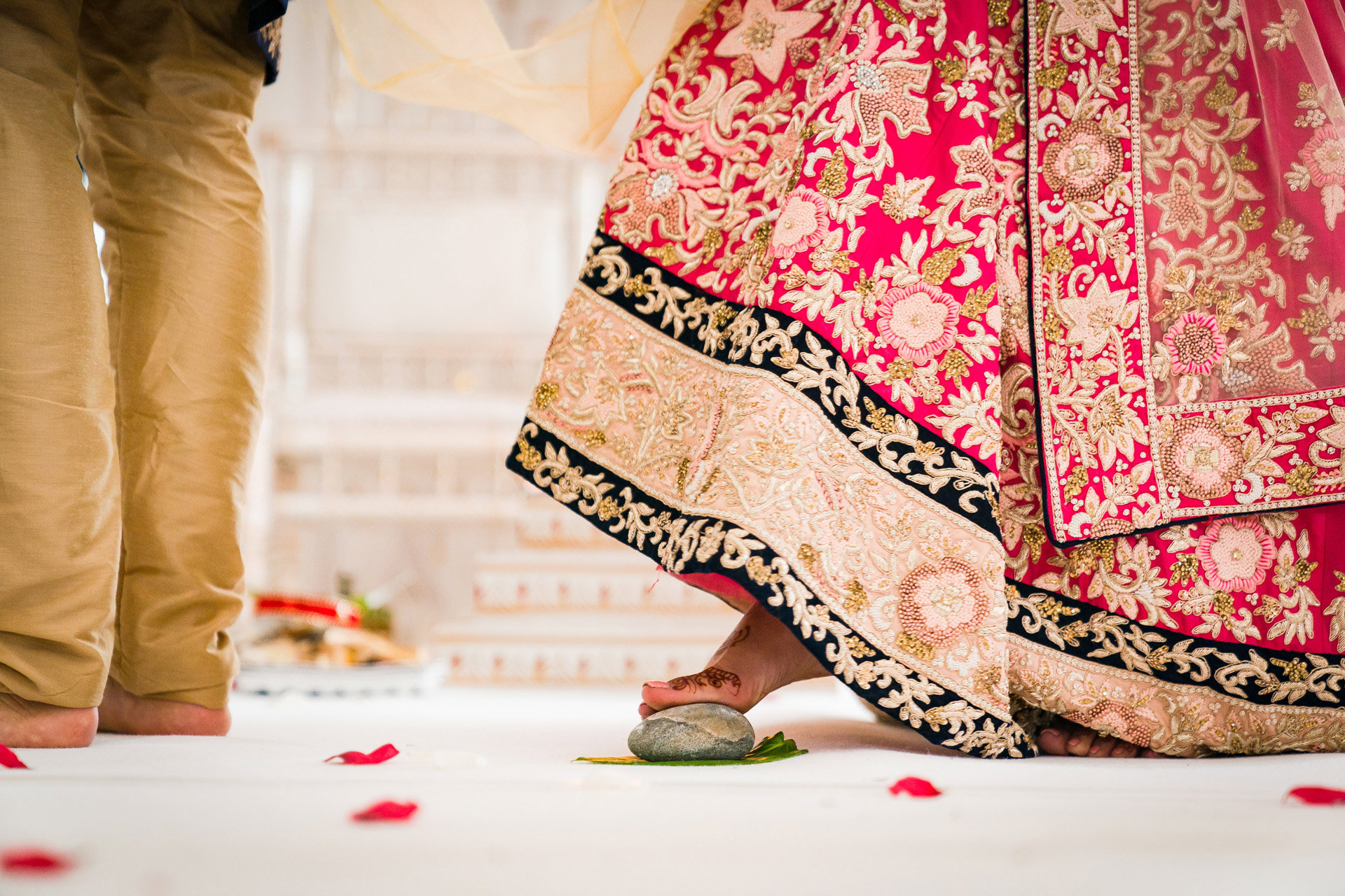 Barefoot Indian Bride