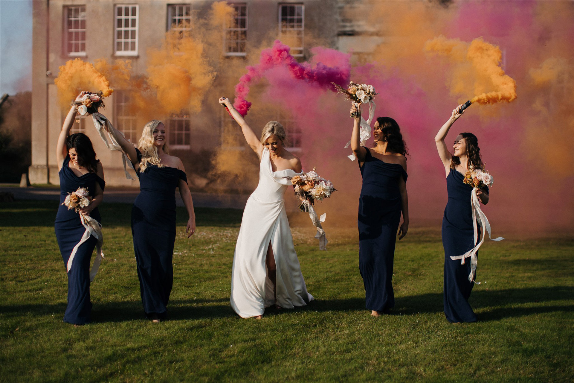 Colourful Autumn Wedding