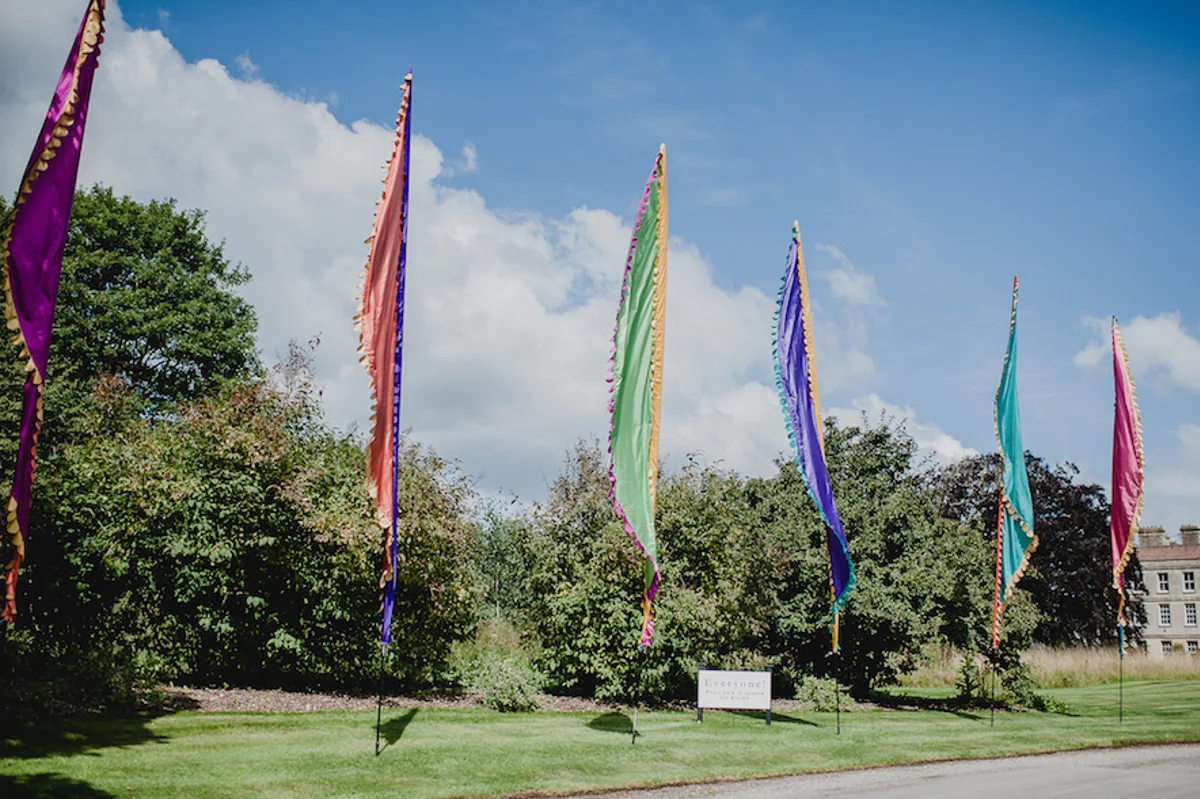Michelle Waspe Festival Flags Weddings Colour
