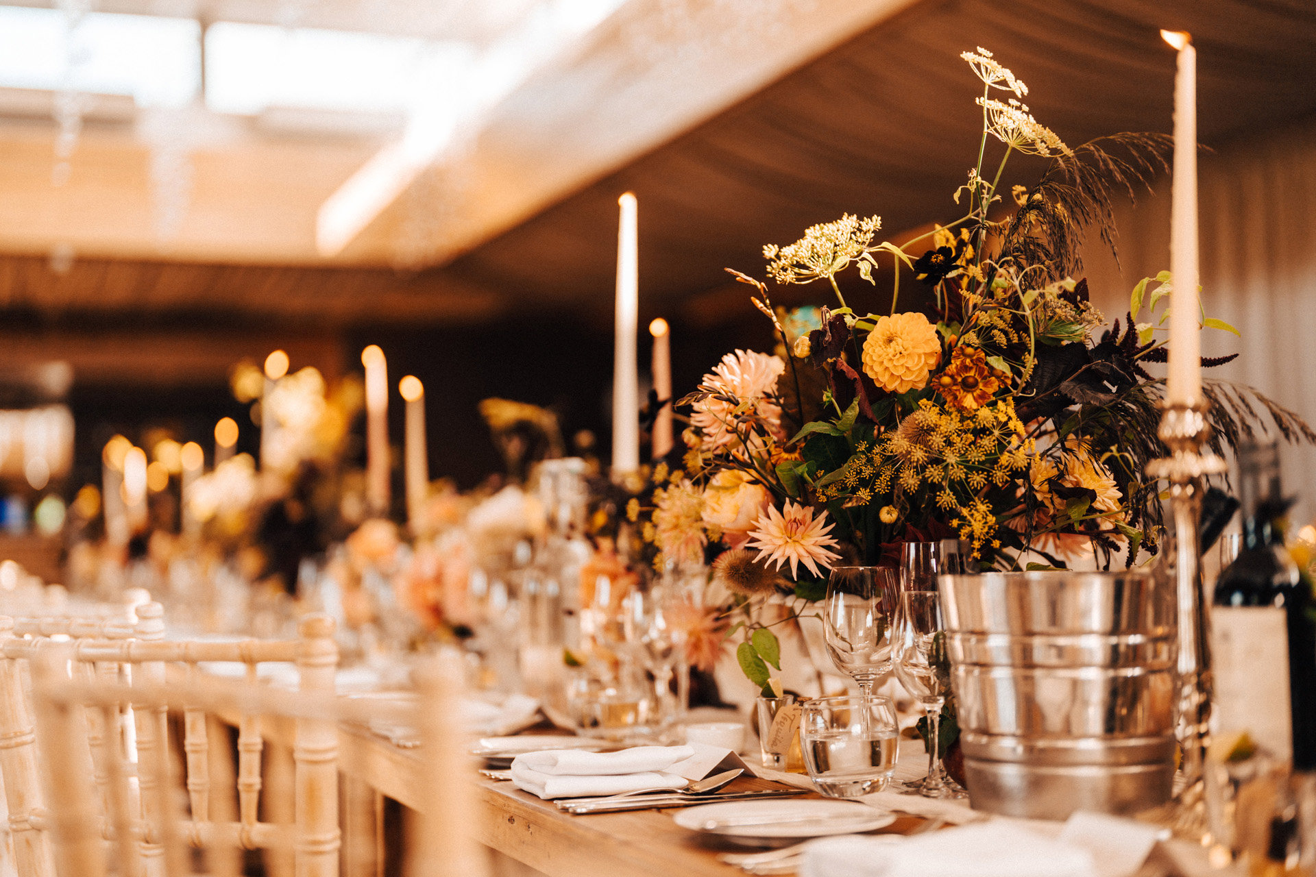Blush September Wedding