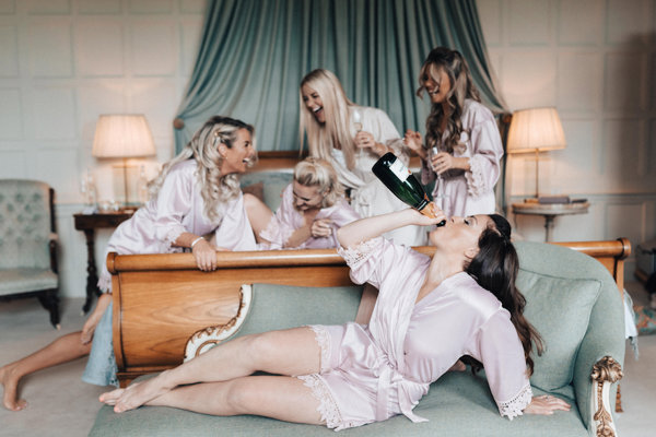 Bridal Prep Wedding Day Bridesquad James Fear