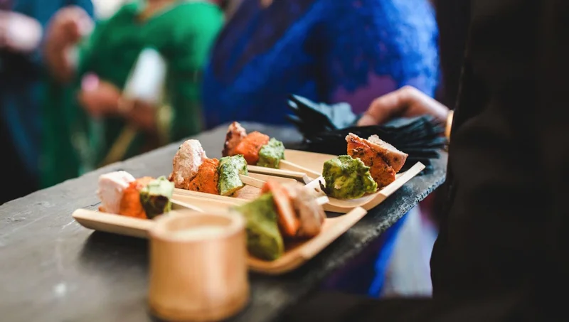 Evedunlop Indian Canapes Wedding Food