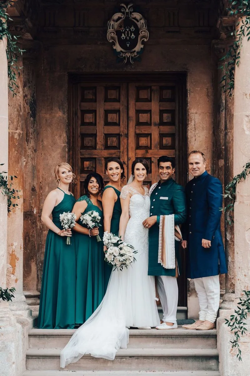 Fusion Wedding Outfits Bridalparty