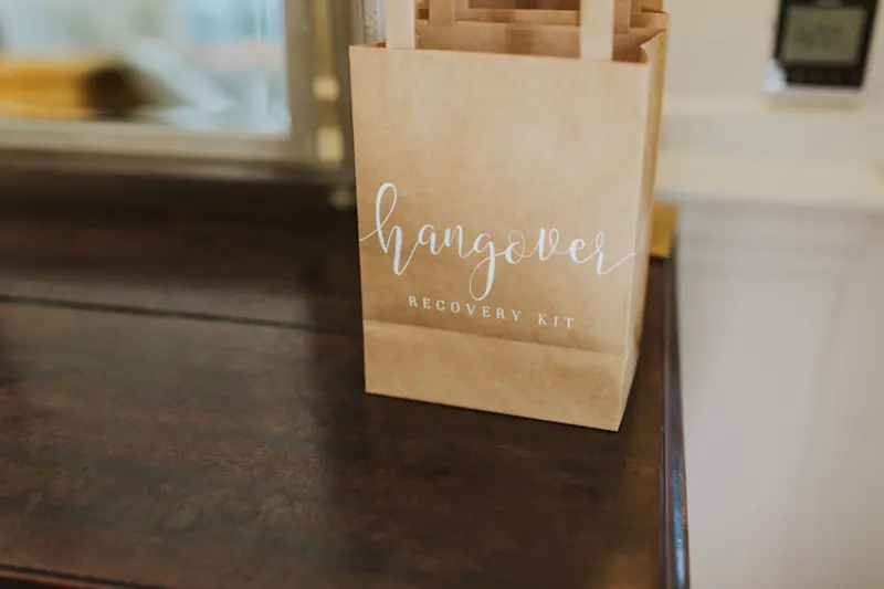 Wedding Hangover Kit Ideas Mrsmashup