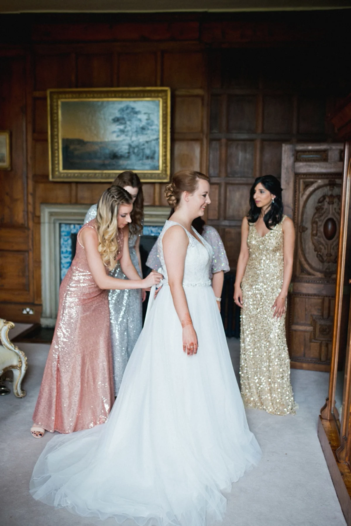 Sequinned Bridesmaids Elmore