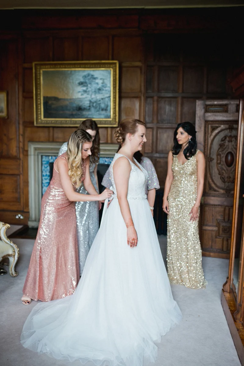Sequinned Bridesmaids Elmore