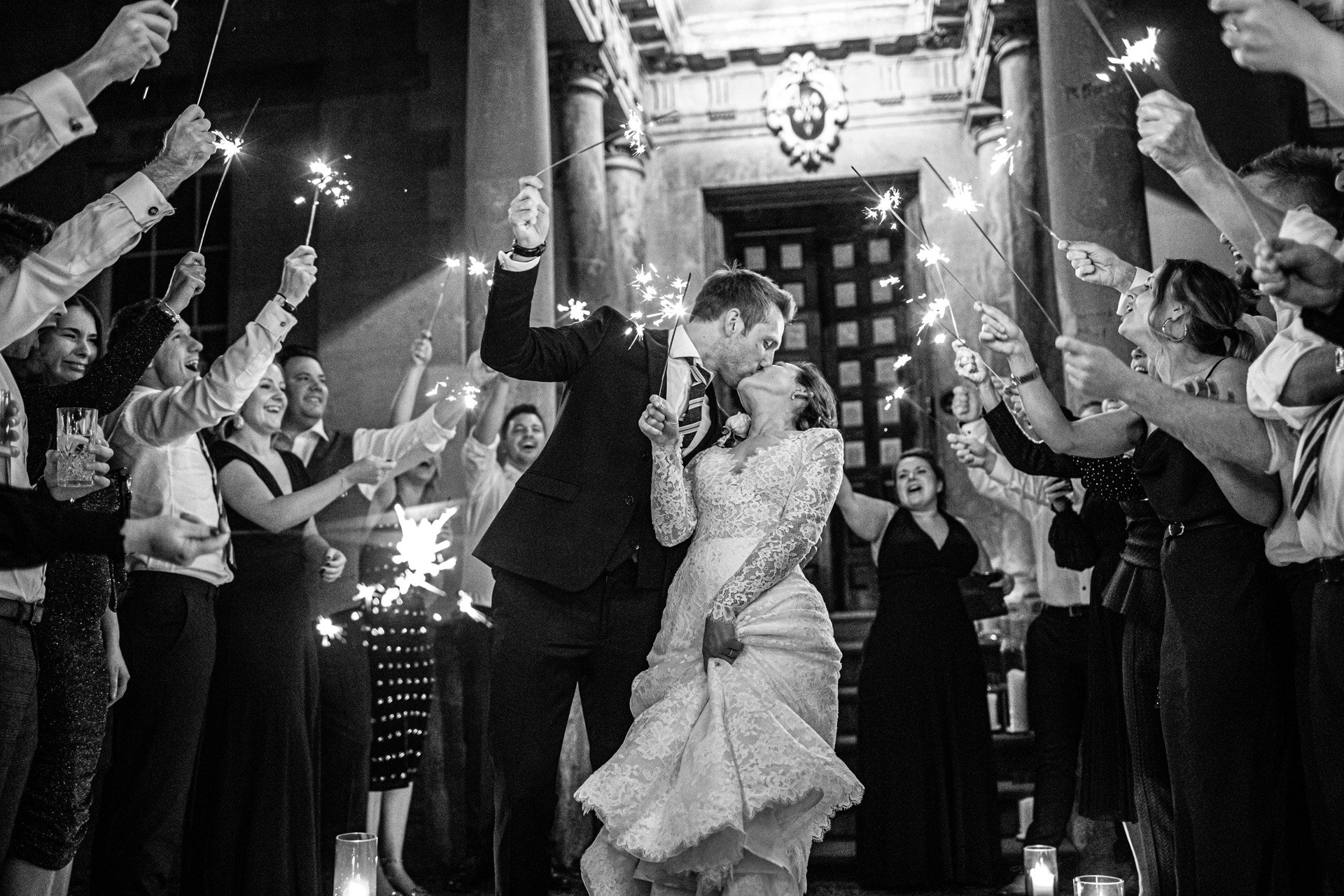Winter Sparkler Exit