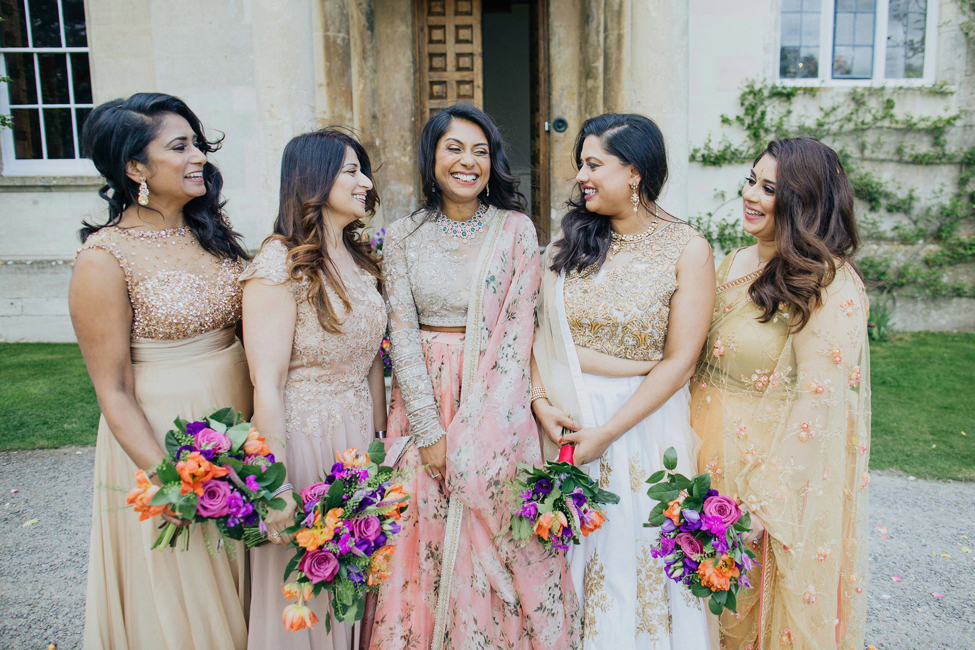 Indian Wedding Bridal Party