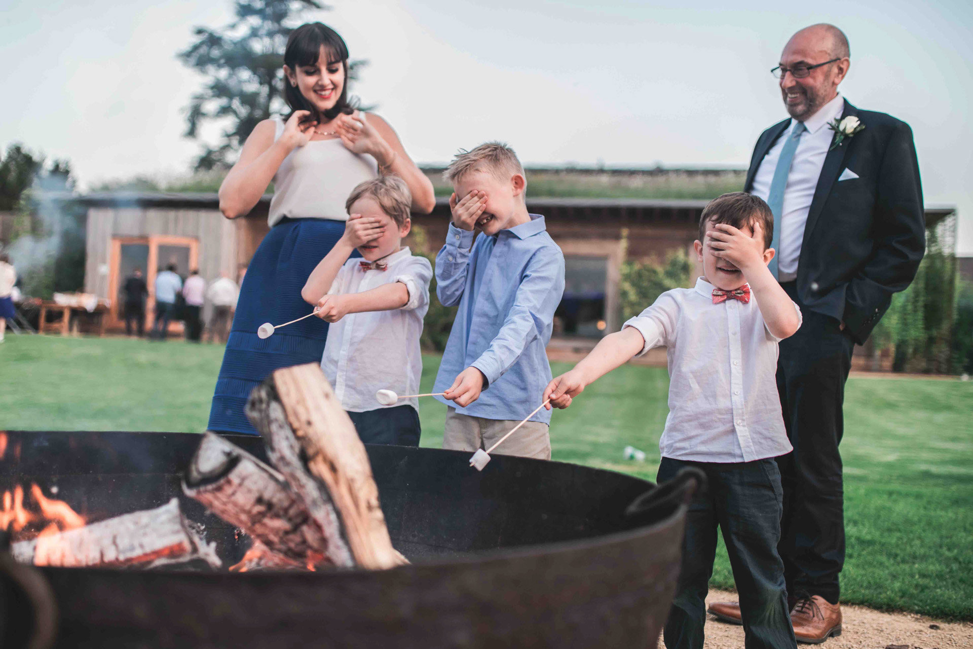 Outdoor Weddings Fire