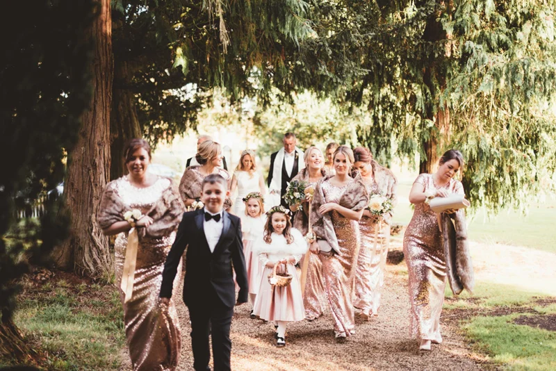 Sequin Bridesmaids Elmore Court