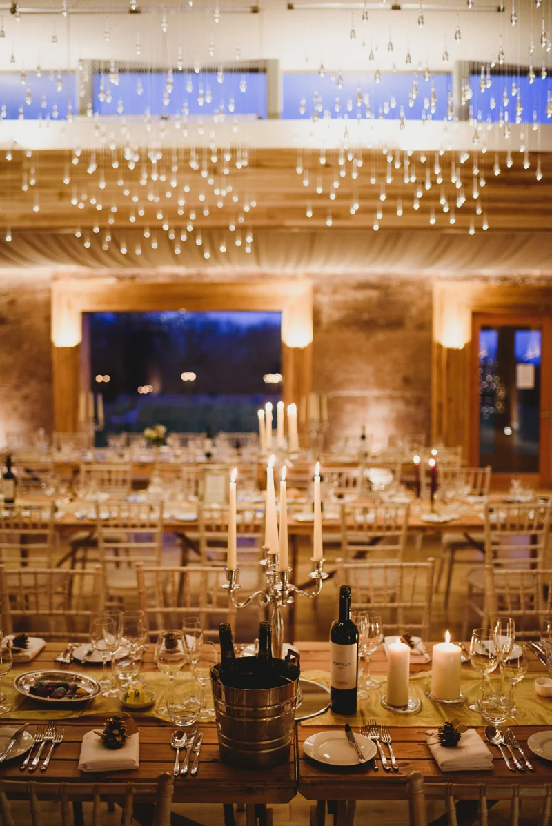 Candlelit Wedding Tables