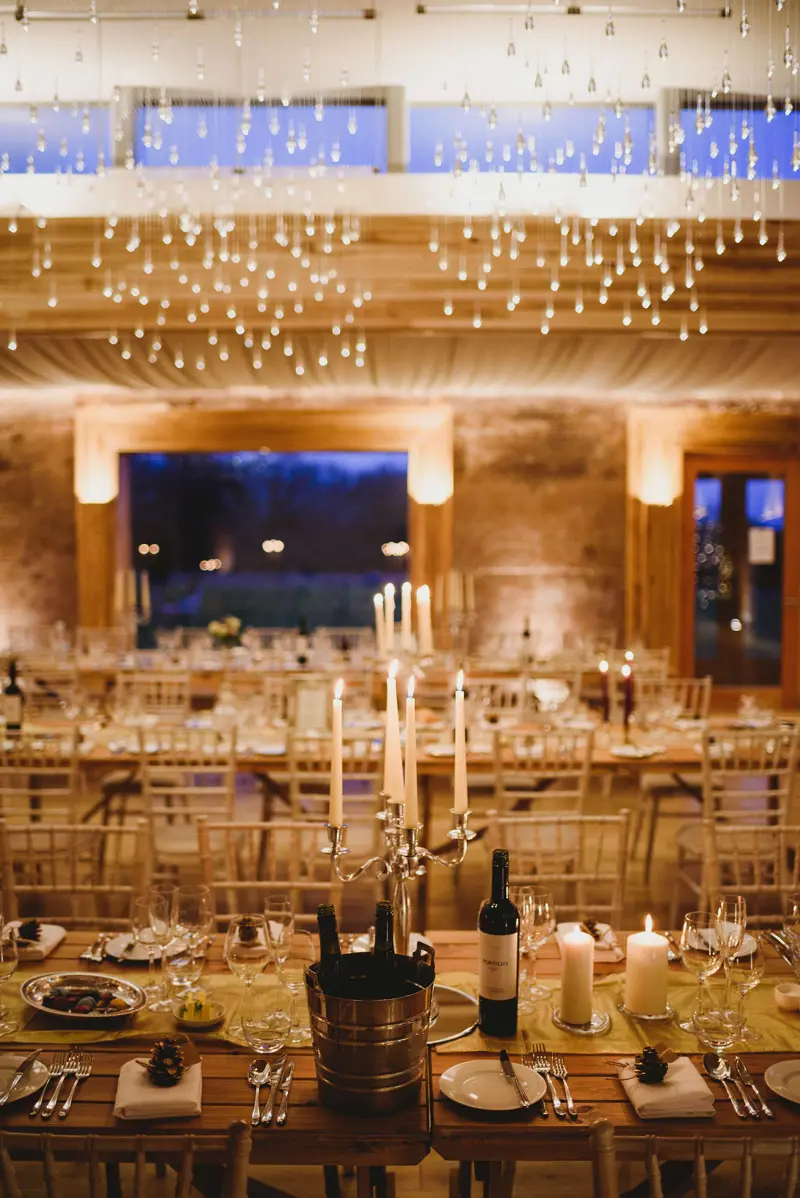 Candlelit Wedding Tables