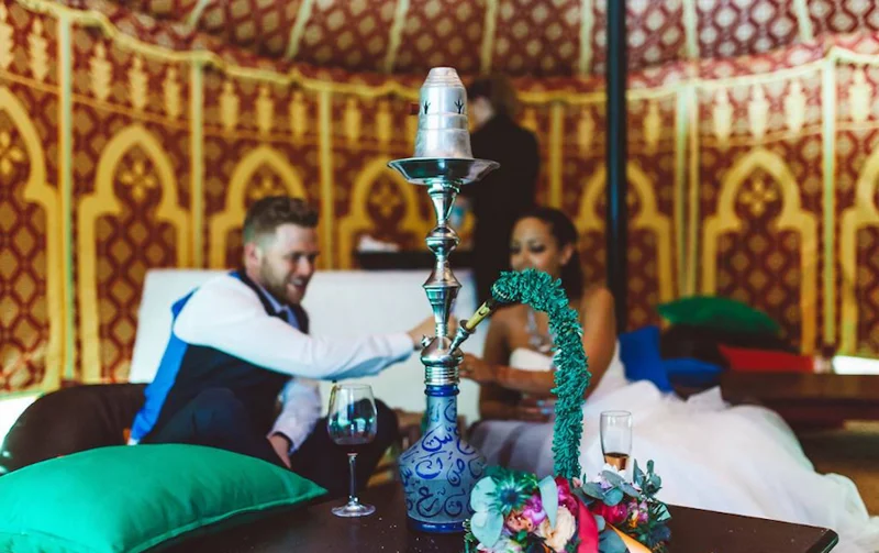 Wedding Fayre Gloucestershire Shisha Tent