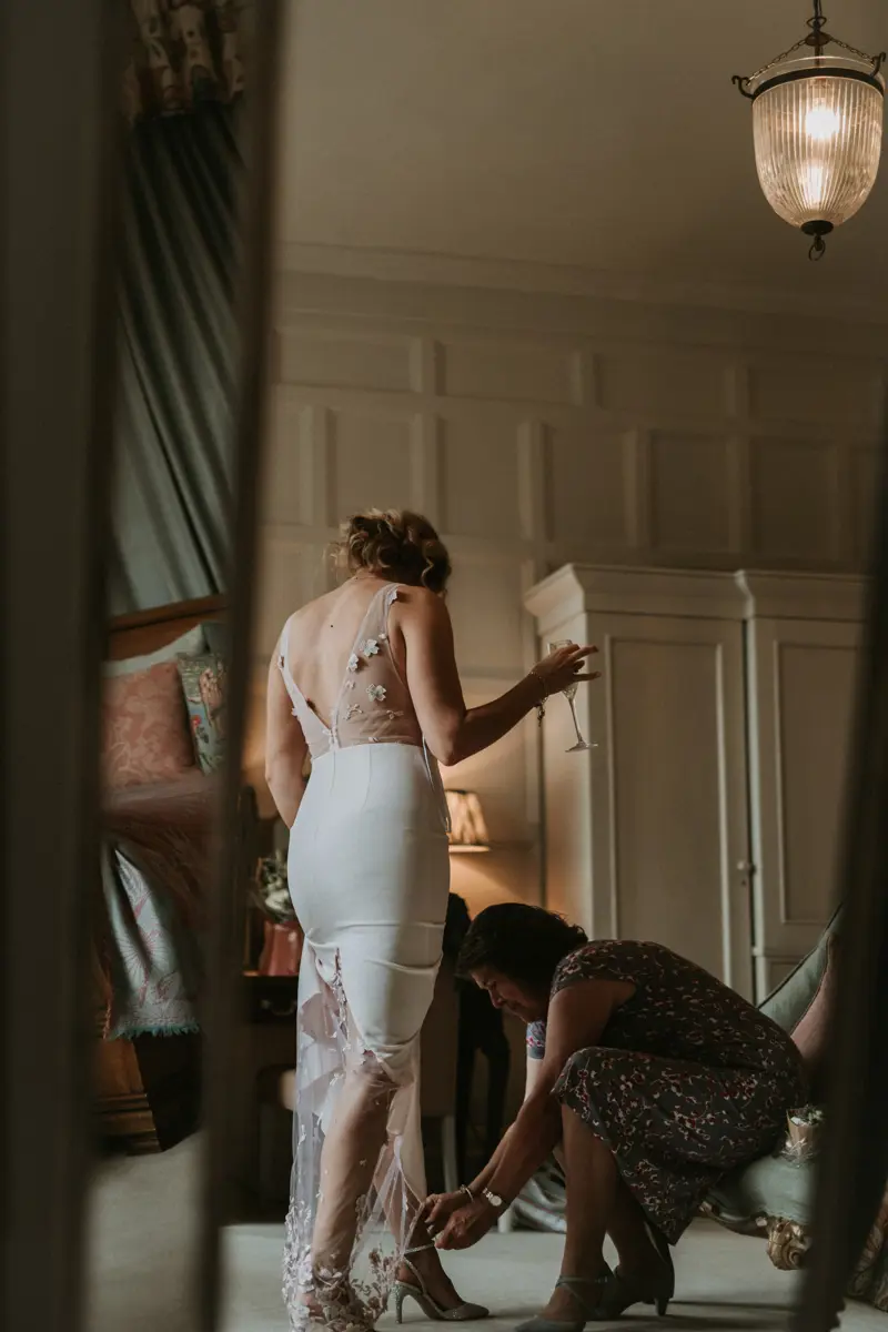 Micro Wedding Bride Gets Ready