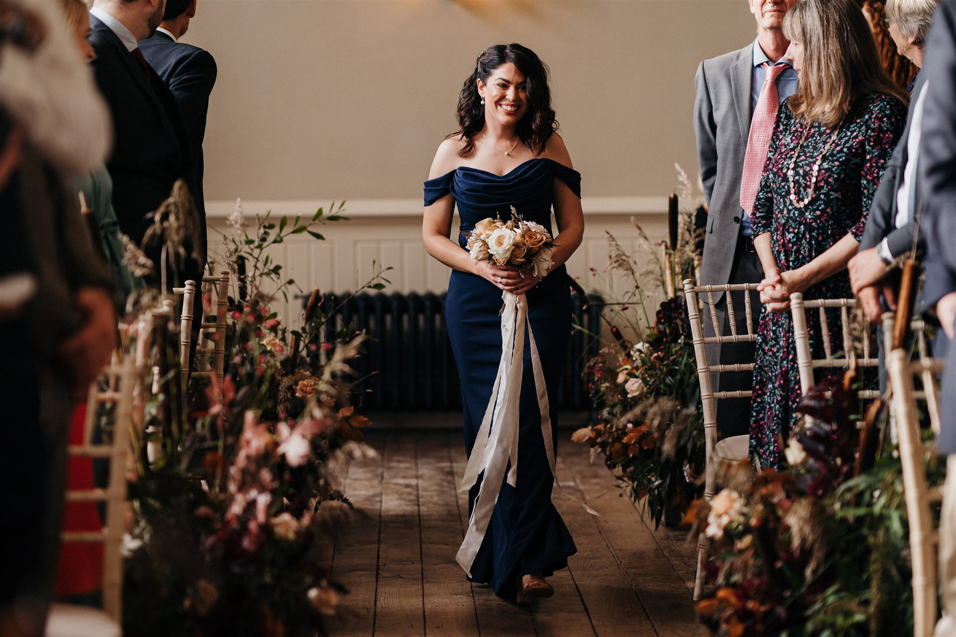 October Wedding Bridesmaid