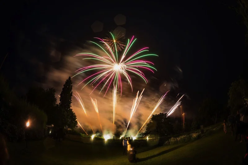 Wedding Fireworks Venue Gloucestershire