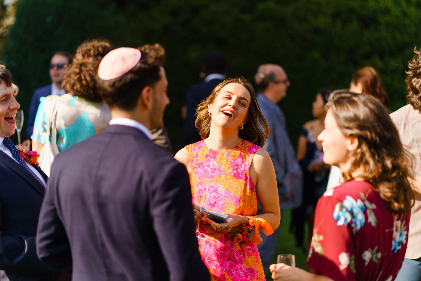 Colourful Summer Wedding Guests2