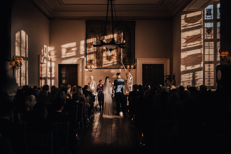 Autumn Wedding Ceremony