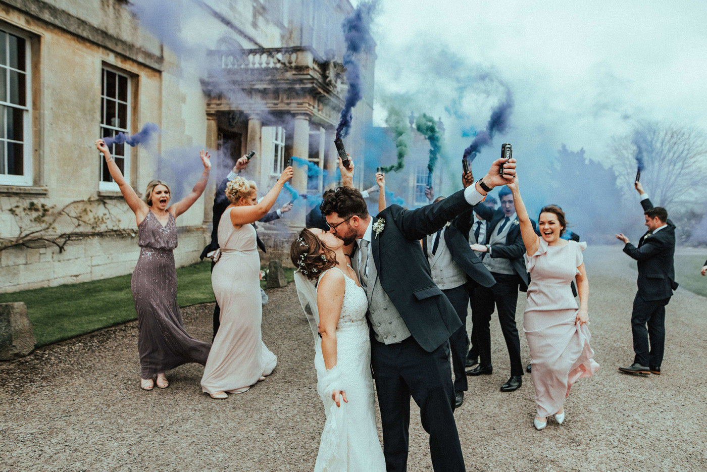 Smoke Bomb Wedding