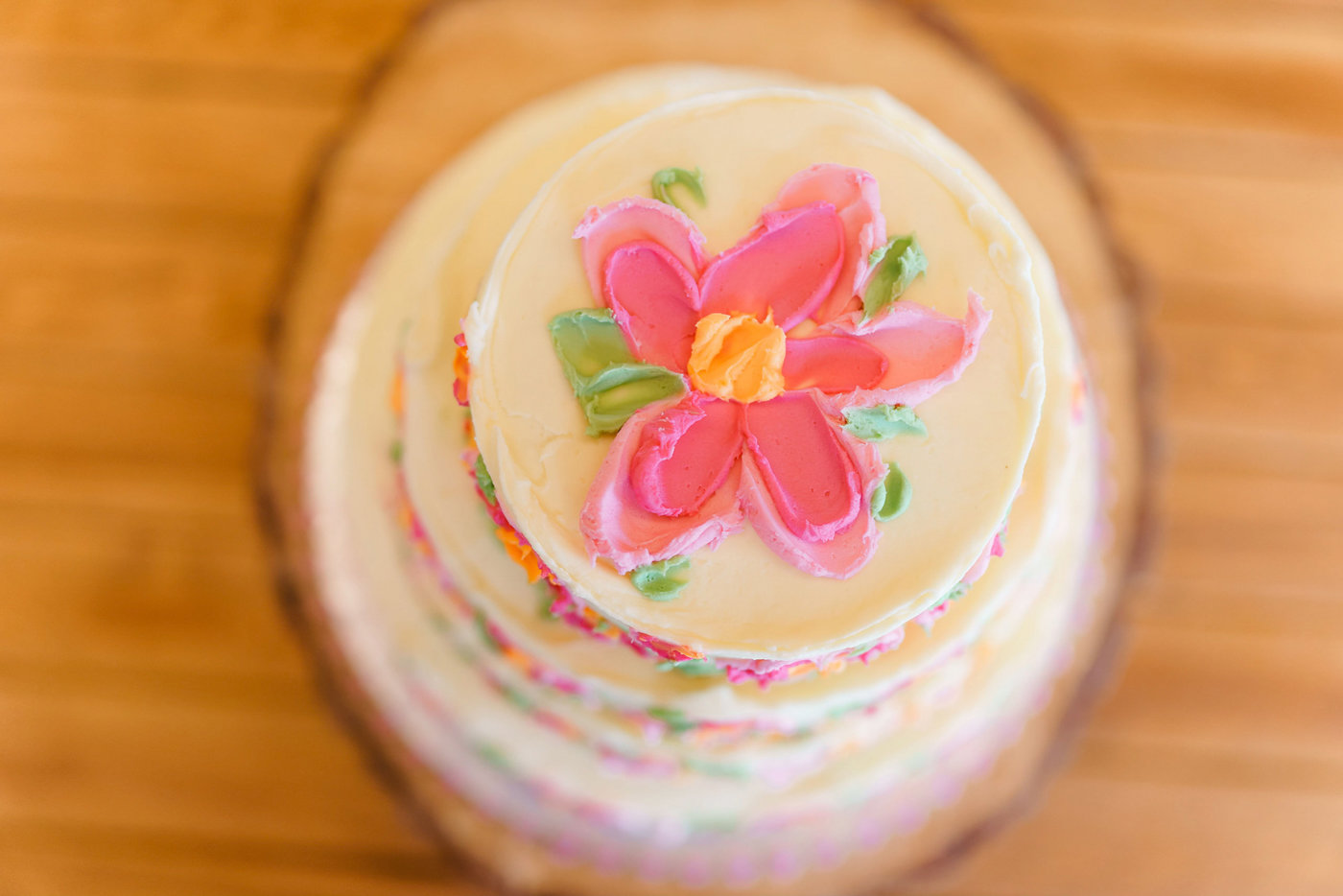 Homemade Wedding Cake