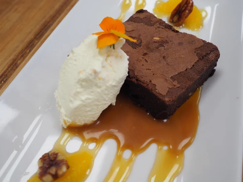 Chocolate Brownie Orange Cream