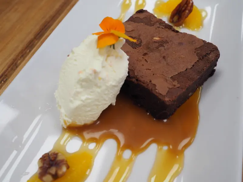 Chocolate Brownie Orange Cream